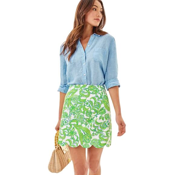 Lilly Pulitzer Dresses & Skirts - Lilly Pulitzer Mini Skirt Tropper Daffodil Hill